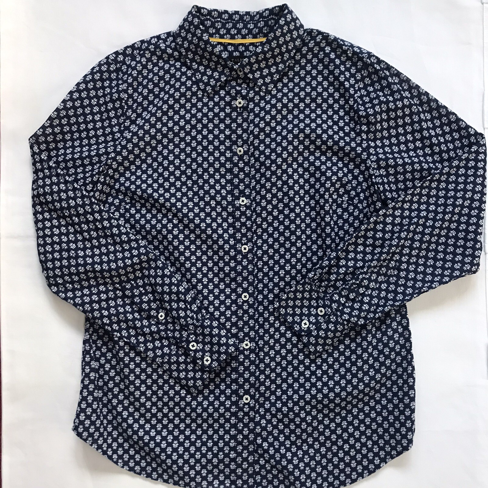 Talbots Cotton Lightweight Buttoned Down Shirt S … - image 1