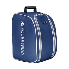 Hy Equestrian Riding Hat Bag - Safe, Clean Storage - Blue - Zip Up