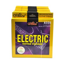 10Sets Alice Electric Guitar Strings Plated Steel Nickel Alloy Winding A508SL 09