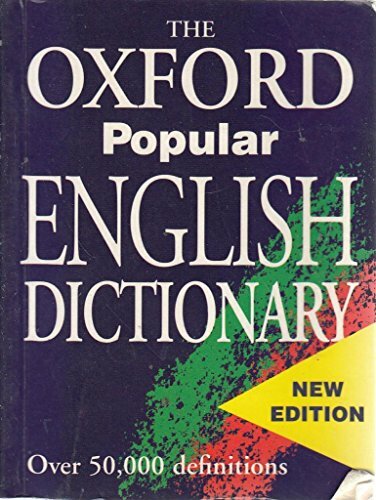The Oxford Popular English Dictionary Paperback Book The Fast Free Shipping - Bild 1 von 2