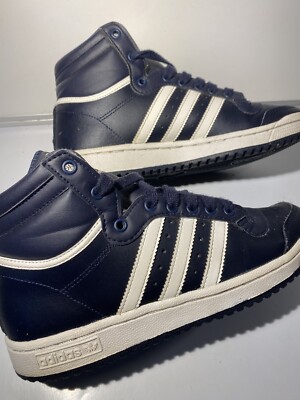 Adidas Top Ten High Navy Blue White Sneakers EF2832 Size