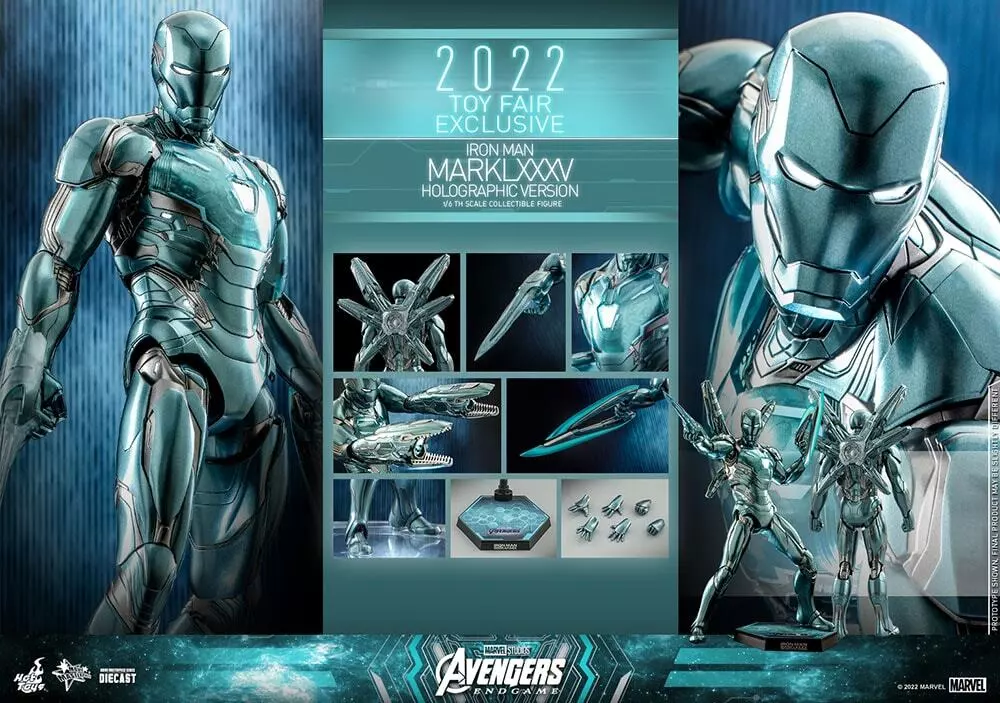 Marvel Iron Man Mark 85 Lxxxv MMS646 D45 Hot Toys Sideshow Toy Fair Exclusive