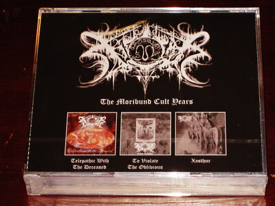 Xasthur: The Moribund Cult Years - Telepathic, Violate, ST 3 CD Box Set 2020 NEW
