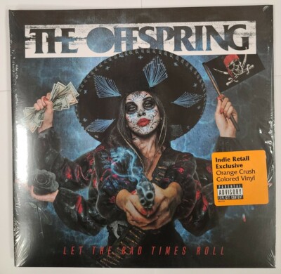The Offspring   Let The Bad Times Roll - Orange LP Vinyl Record - NEW Sealed - 