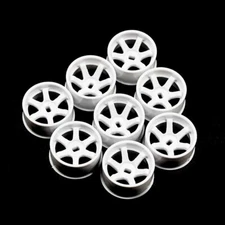 Yeah Racing WL-0146WH Plastic Rear Rim Set Offset 0+1+2+3 White : Mini-Z MA-020