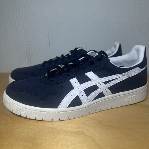 Men Sz 9 - Asics Japan S Sporty Low Top Sneakers 1191A213-400 Midnight White New