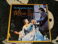 Puccini: La Boh me: Metropolitan Opera Remastered Laserdisc Book Free Ship 50