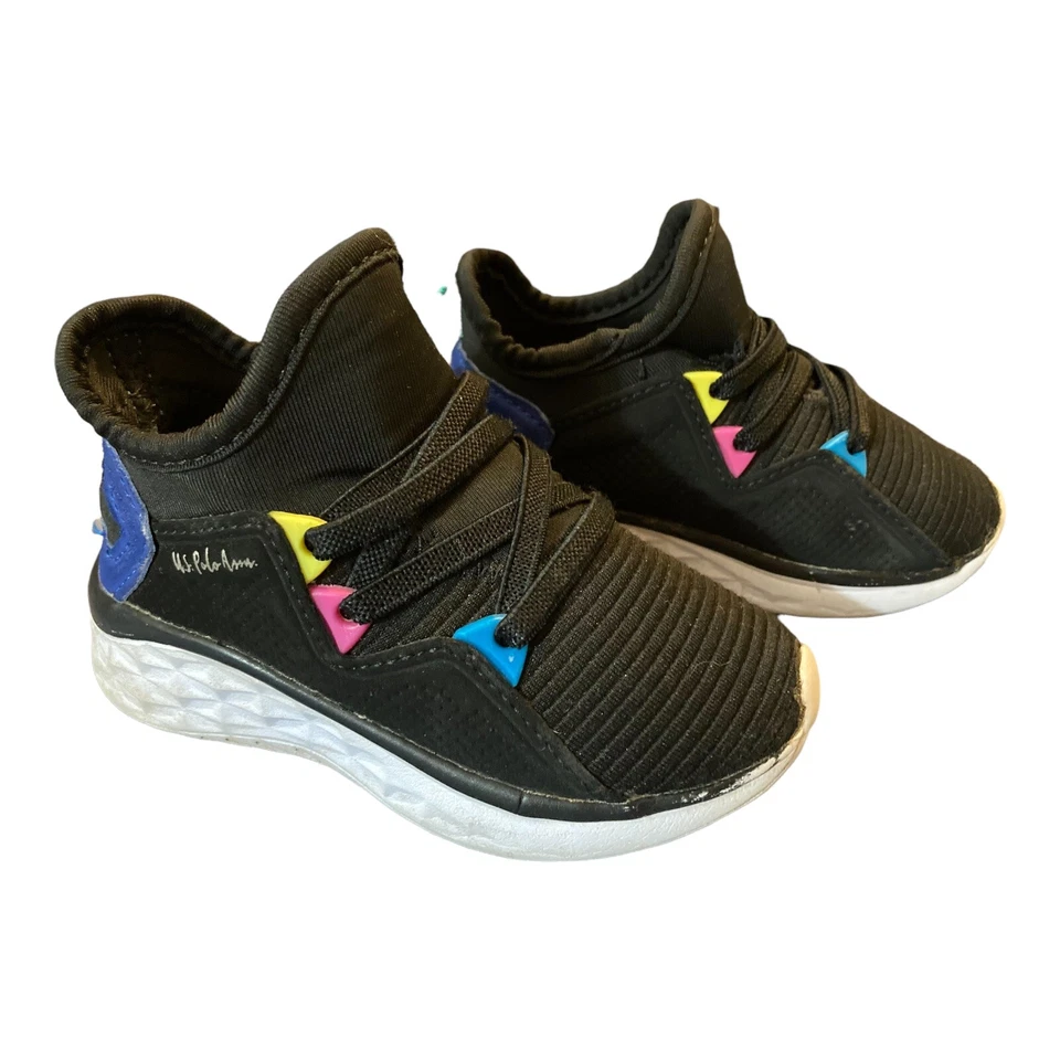 6C 幼儿美国马球 ASSN 弹性鞋 Atom LL NW6549 80 年代 90 年代复古粉色 — 第 2/4 张图片