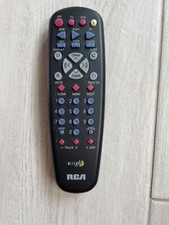 RCA RCU4GLW Niteglo Black Wireless Handheld Universal TV/VCR Remote Control