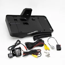 Rear View Backup Camera & License Plate Mount & LED Light for Jeep Wrangler JK