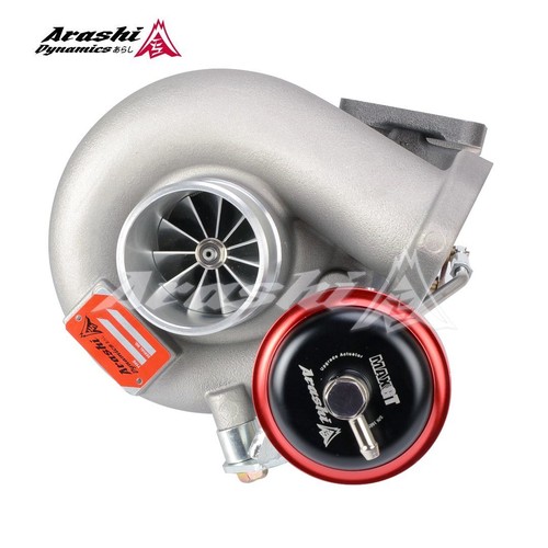 Arashi Billet Turbo TD06SL2 T3 8cm For Nissan RB20 RB25DET Skyline Bolt-on 2.4" - Picture 2 of 6