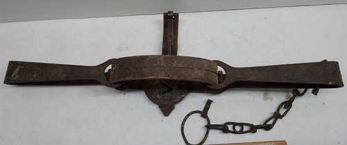 Vintage Victor Oneida Animal Trap No.3 Double Long Spring Trap - 117252 - Picture 2 of 11