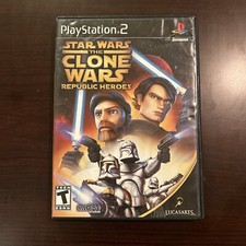 Star Wars The Clone Wars Republic Heroes Ps2 (no Manual)