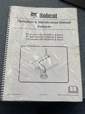 Bobcat Operation and Maintenance Manual Sweeper