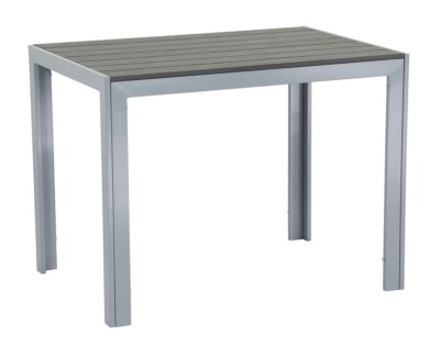 Nonwood Gartentisch Esstisch Balkontisch Fire 100 x 70 cm wetterfest Alu 2. Wahl