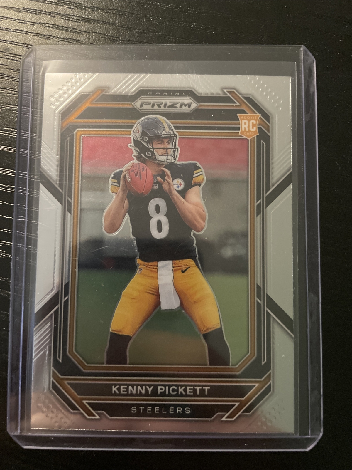 2022 Panini Prizm Football Kenny Pickett RC BASE ROOKIE 301 Pittsburgh