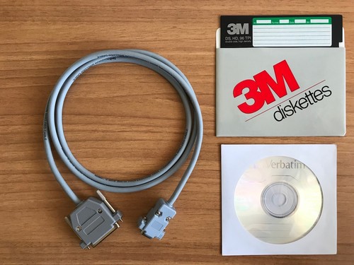 Kit Floppy + Data Transfer Cable for Apple II, Apple IIe, Apple II Plus - 第 1/9 張圖片