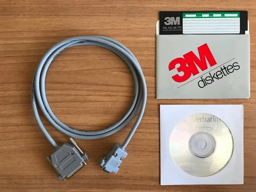 Kit Floppy + Data Transfer Cable for Apple II, Apple IIe, Apple II Plus