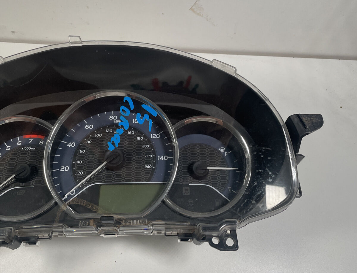 2015 TOYOTA COROLLA SPEEDOMETER CLUSTER 83800-0ZX10 | eBay