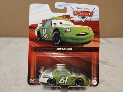 Disney Pixar Car James Cleanair Metal #61 GBY04 Mattel ~NEW