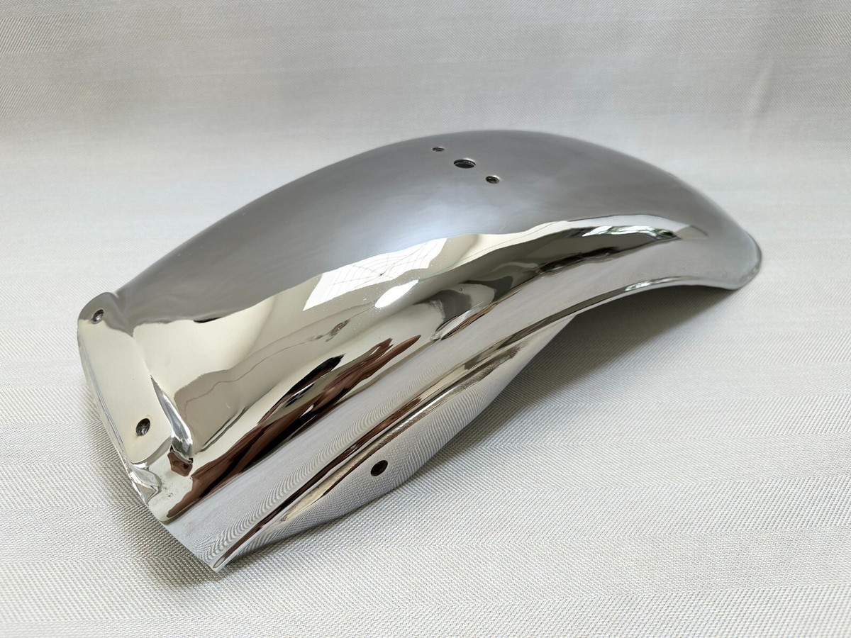 Garde-boue Arrière Chromé Pour Honda CB550 1974-1976 - Neuf, Acier, Avec Kit De Fixation