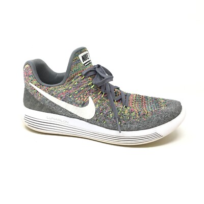 Nike Lunarepic Flyknit Running Shoes Sneakers Womens Size Multicolor  Gym