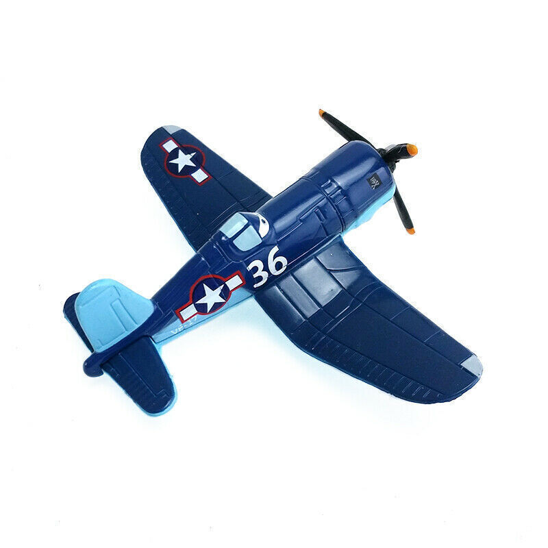 Disney Pixar Planes No.7 Dusty Crophopper Skipper 1:45 Metal Diecast Model Loose - Picture 137 of 149
