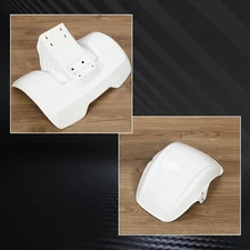 New White Plastic Front & Rear Fender Kit For Honda ATC70 ATC 70 1978-1985 ATV