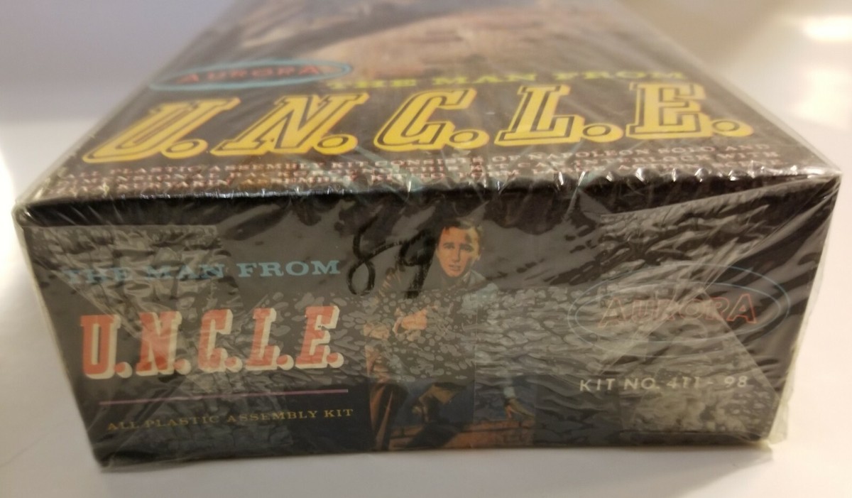 Set of 2:Vintage 1966 Aurora The Man from U.N.C.L.E. Plastic Set of 2:Vintage 1966 Aurora The Man from U.N.C.L.E. Plastic
