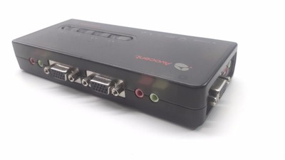 4Port Usb Switch With Audio Cables Included (777787450143)
