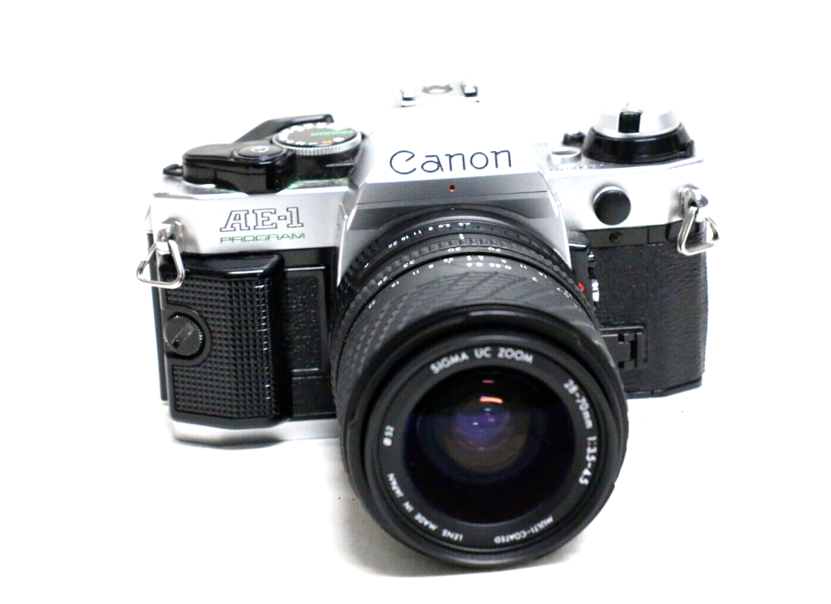 Canon AE-1 Program film camera w/ 28-70mm lens | eBay
