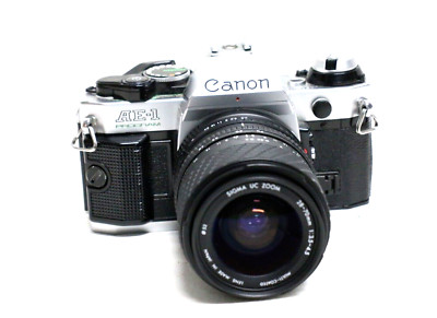 Canon AE-1 PROGRAM/TAMRON 28-70mm ジャンク品 Canon AE-1 Program film camera w/ 28-70mm lens | eBay