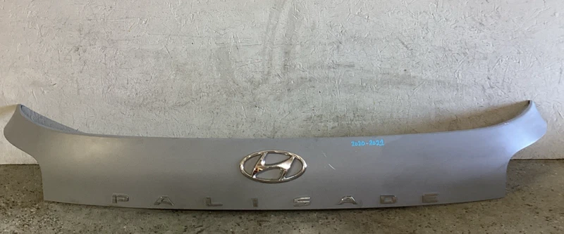 2020 2021 2022 HYUNDAI PALISADE TAILGATE LIFTGATE DOOR FINISH MOLDING COVER OEM