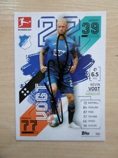 Kevin Vogt autograph signed TC Topps Bundesliga TSG Hoffenheim 21/22