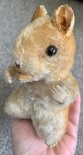 Steiff hamster Goldy NO ID mohair stuffed animal Germany Jtd Head 5
