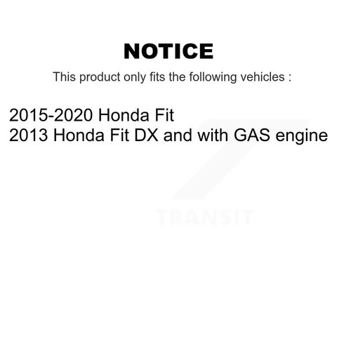 Rear Brake Drum Shoes And Spring Kit For Honda Fit K8N-100386 - Picture 2 of 8
