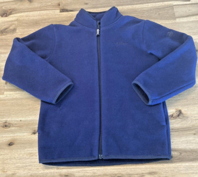 Jacko-O Fleecejacke flauschig gefüttert blau Gr.116/122 Kinder