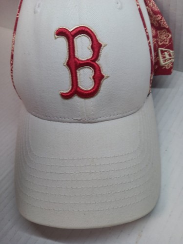 MLB Boston Red Sox Paisley Hat Cap StrapBack Women's OSFA  - Picture 6 of 9