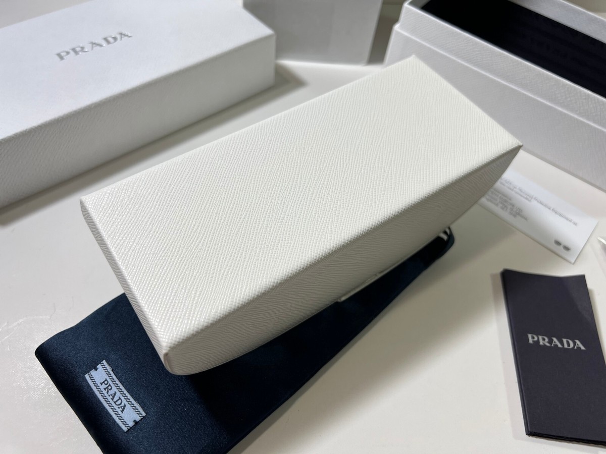 Case Prada Sunglasses Hard Eyeglasses Cloth Box White  display picture 2