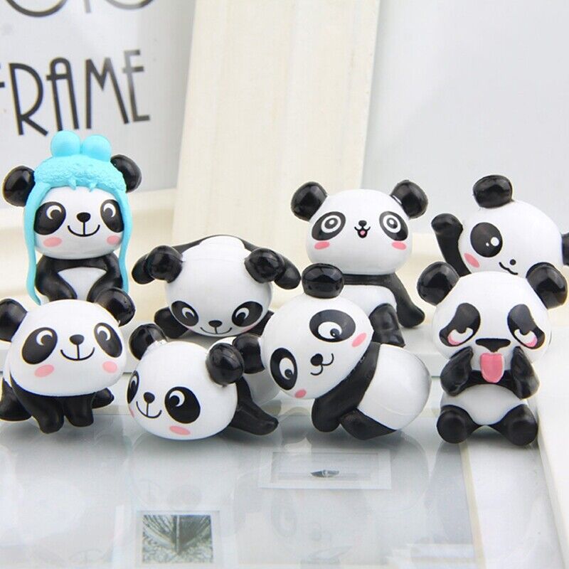 Padrão infantil perfeito com panda de desenho animado