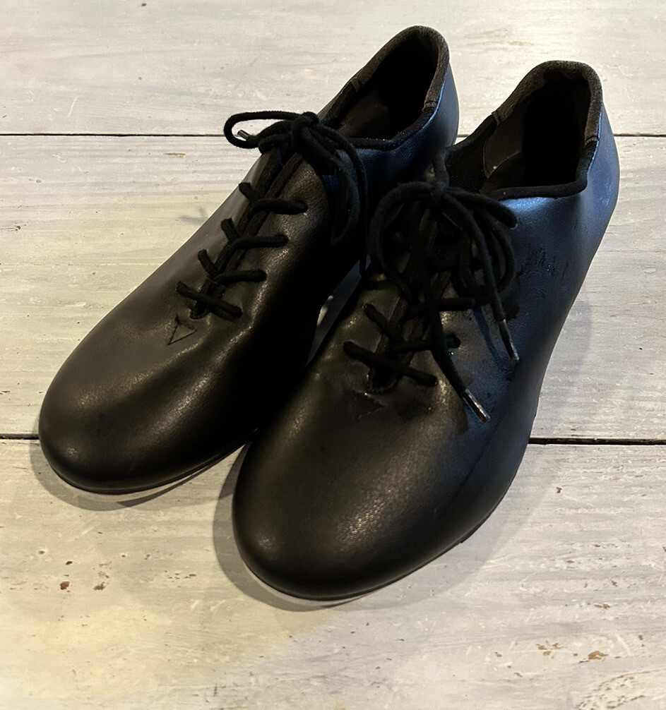 ARCLIBER Tap Dance Shoes PU Leather Lace-Ups For Women