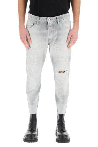 DSQUARED2 TIDY BIKER JEAN Dsquared Logo Jeans Pants Trousers DSQUARED2 TIDY BIKER JEAN Dsquared Logo Jeans Pants Trousers