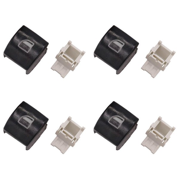 4 X You.S Orig. Fensterheber Schalter Taste Ohne Elektronik Hinten R FüR BMW 6Er-image
