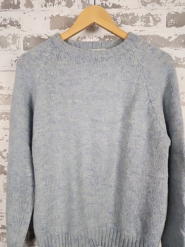 McGregor Wool Sweater Size Large Light Blue Crew Neck Vintage - Picture 2 of 11