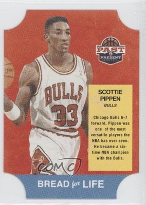 2011-12 Panini Past & Present Bread for Life Scottie Pippen #33 HOF 0k0