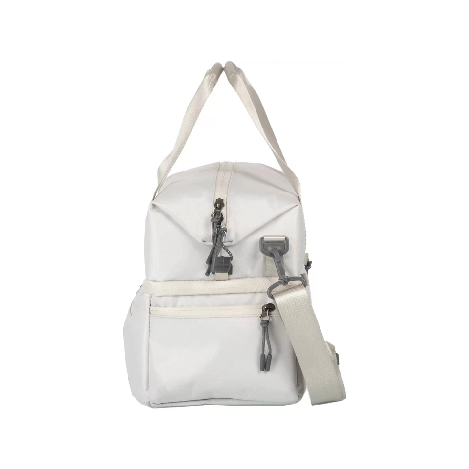 Picnic Time Tarana Eco-Friendly Halo Gray Lunch Bag Cooler with Utensils Set Kit Foto 4 de 4