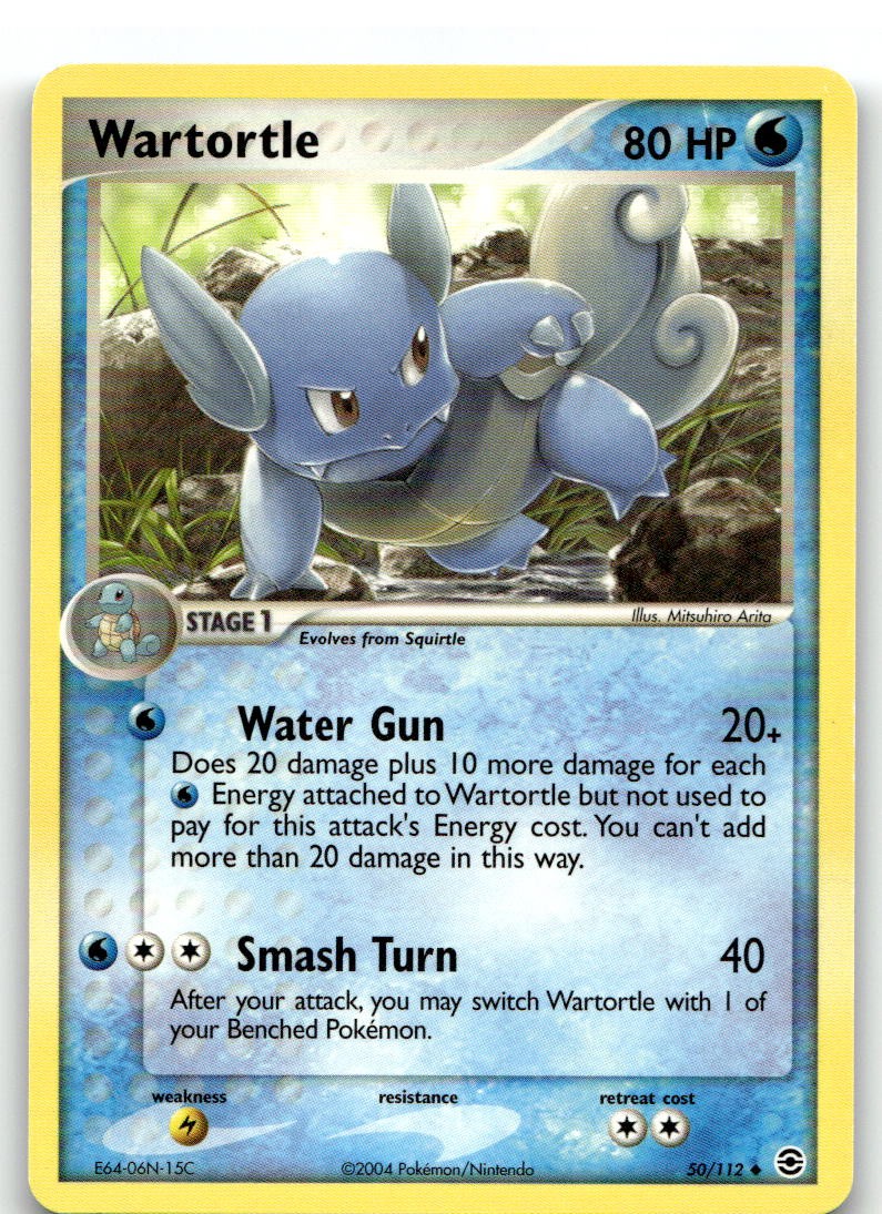 Pokemon Wartortle - EX FireRed & LeafGreen - MP