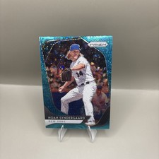 2020 Panini Prizm Noah Syndergaard Aqua Donut Circle /15 #163