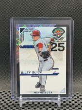 Riley Quick 2025 Prospect Edition Holo Prospect Ticket - Black #38/39 #38 Twins