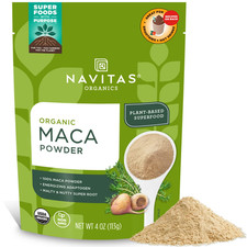 Maca Powder 100 Gelatinized Peruvian Maca 4Oz. Bag, 23 Servings